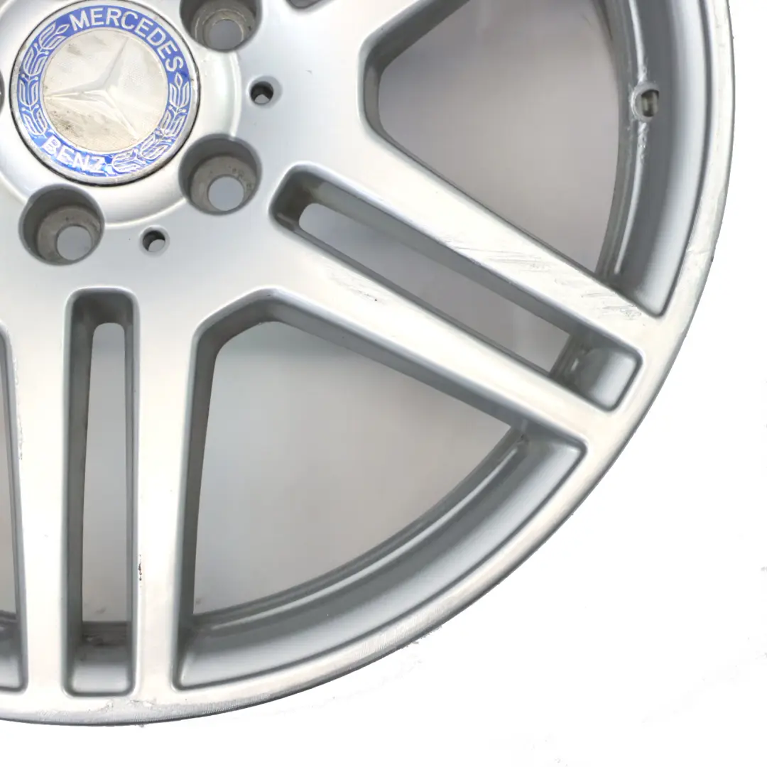 Mercedes W207 A207 Alloy Wheel Rim 18" 8.5J ET:49 6-Double Spoke - SKU A2074011402-1 - Part number A2074011402