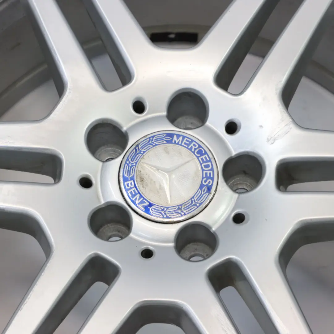Mercedes W207 A207 Alloy Wheel Rim 18" 8.5J ET:49 6-Double Spoke - SKU A2074011402-1 - Part number A2074011402