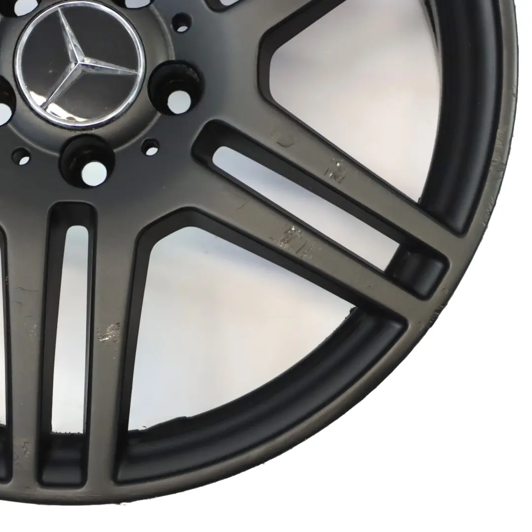 Mercedes C207 A207 AMG Jante arrière en alliage noir 18" 8.5J ET:49 - SKU A2074011402-7 - Numéro de pièce A2074011402