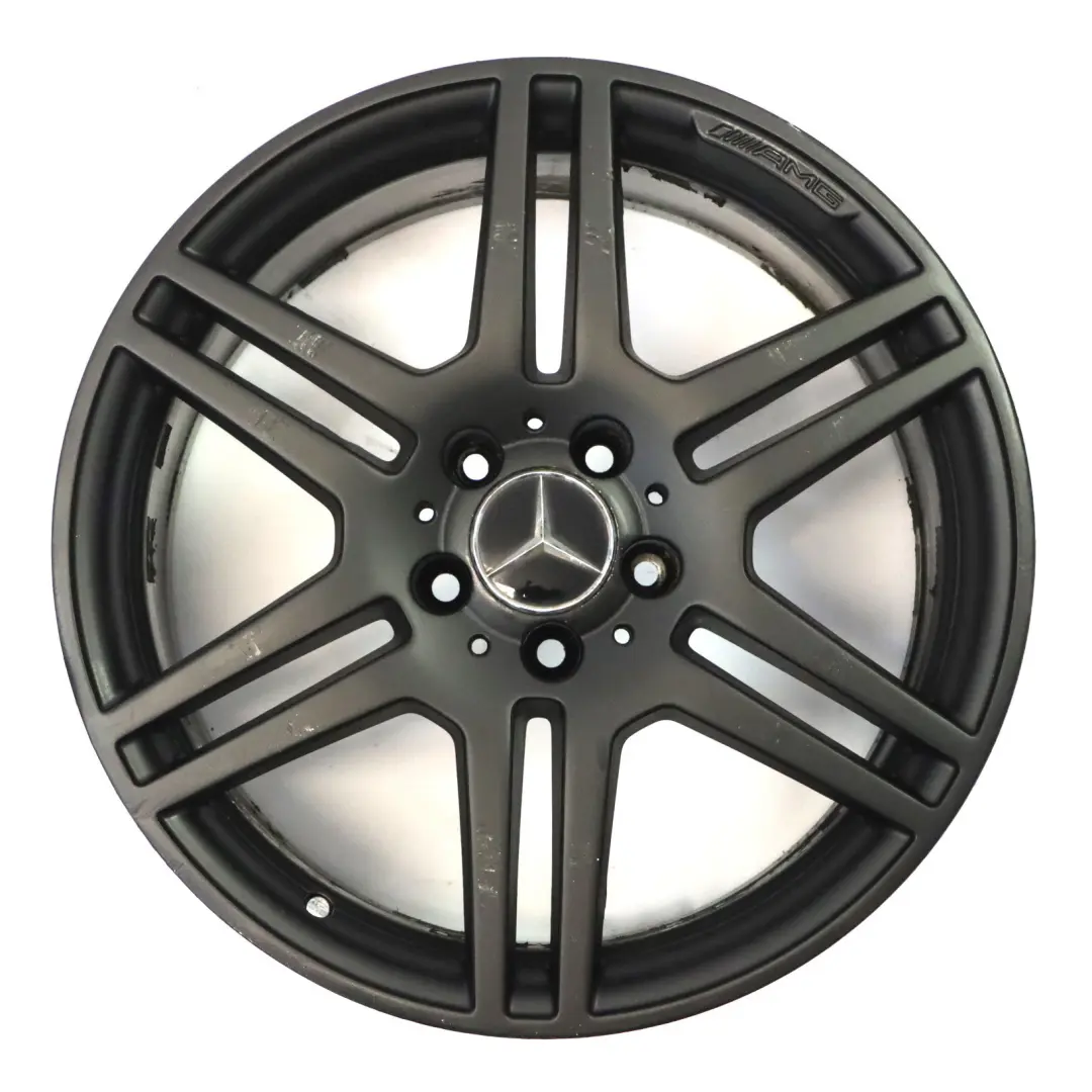 Mercedes C207 A207 AMG Rear Black Alloy Wheel Rim 18" 8.5J ET:49 - SKU A2074011402-9 - Part number A2074011402