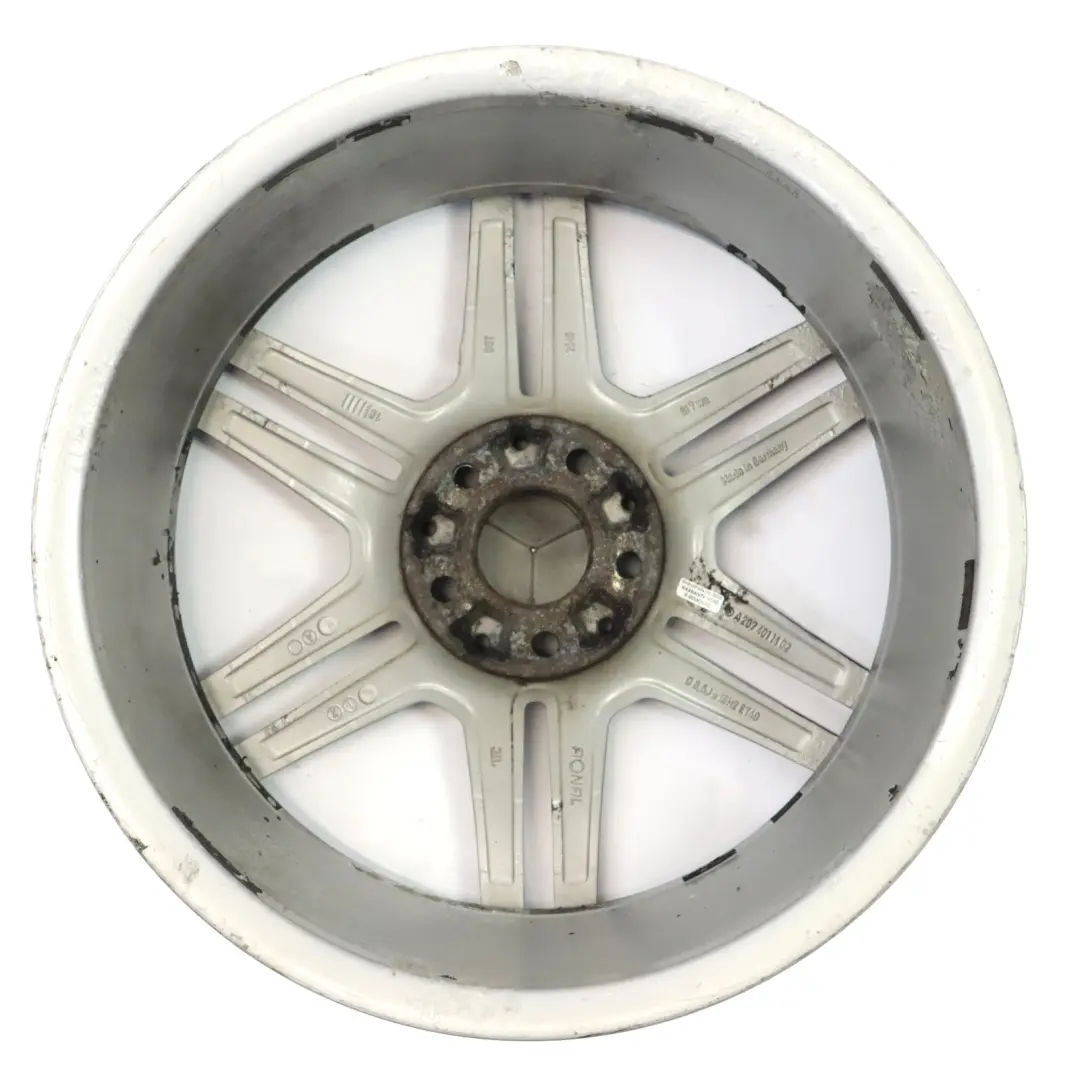Mercedes C207 A207 AMG Rear Black Alloy Wheel Rim 18" 8.5J ET:49 - SKU A2074011402-9 - Part number A2074011402