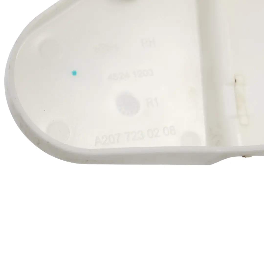 Mercedes C207 Front Lock Latch Trim Cover Moulding Right O/S - SKU A2077230208 - Part number A2077230208