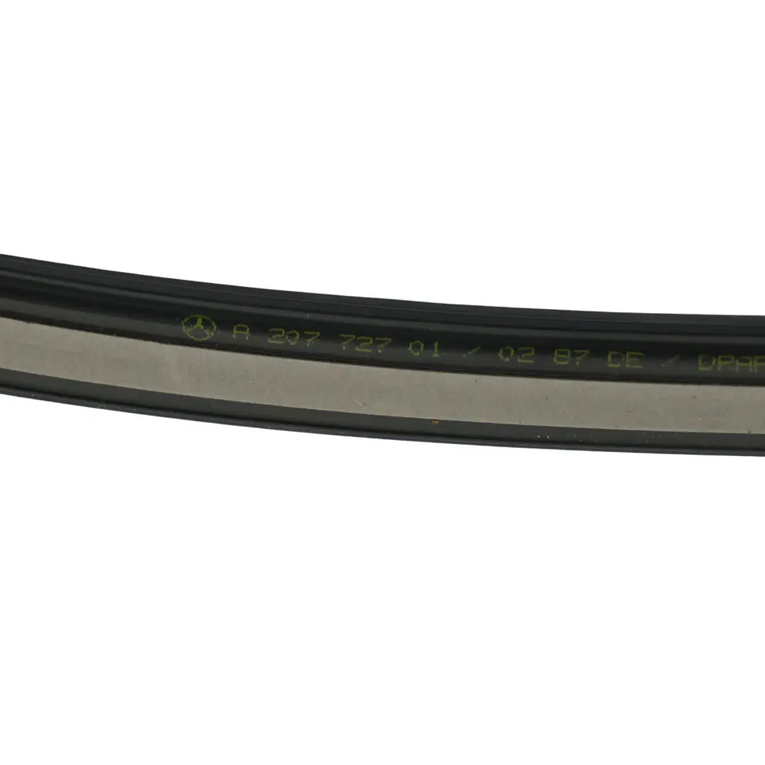 Mercedes C207 Front Door Window Seal Gasket Rubber Right O/S - SKU A2077270287 - Part number A2077270287