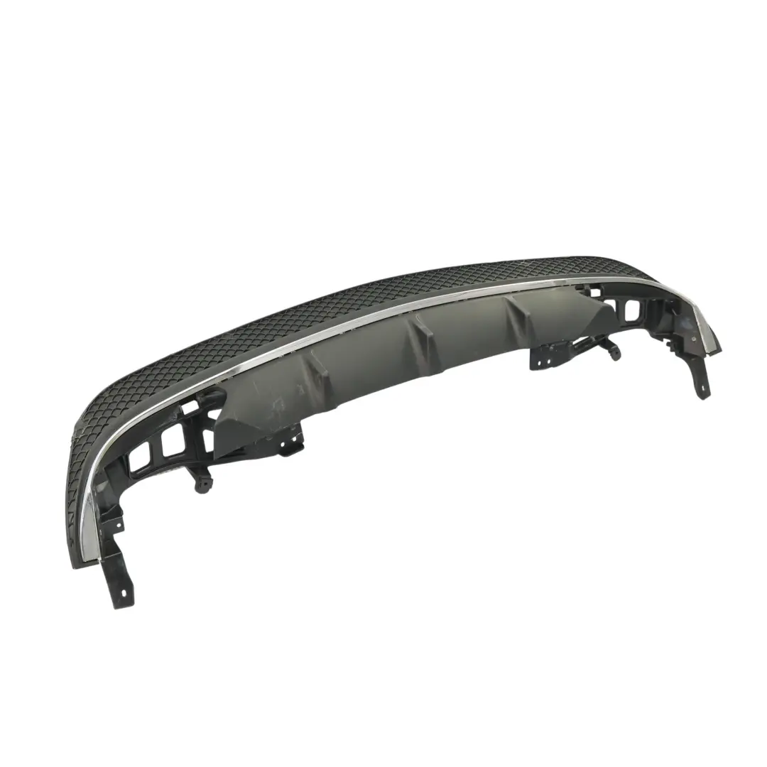 Bumper Diffuser Mercedes W207 AMG Lower Trim Panel Cover to Rear with Part number A2078858225 Rear Bumper Diffuser Mercedes W207 AMG Lower Trim Panel Cover - SKU A2078858225 - Part number A2078858225
