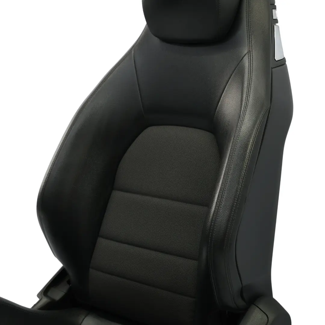  Asiento Delantero Izquierdo Mercedes C204 C207 A207 Eléctrico Medio Cuero Negro - SKU A2079100847-2 - Número de pieza A2079100847