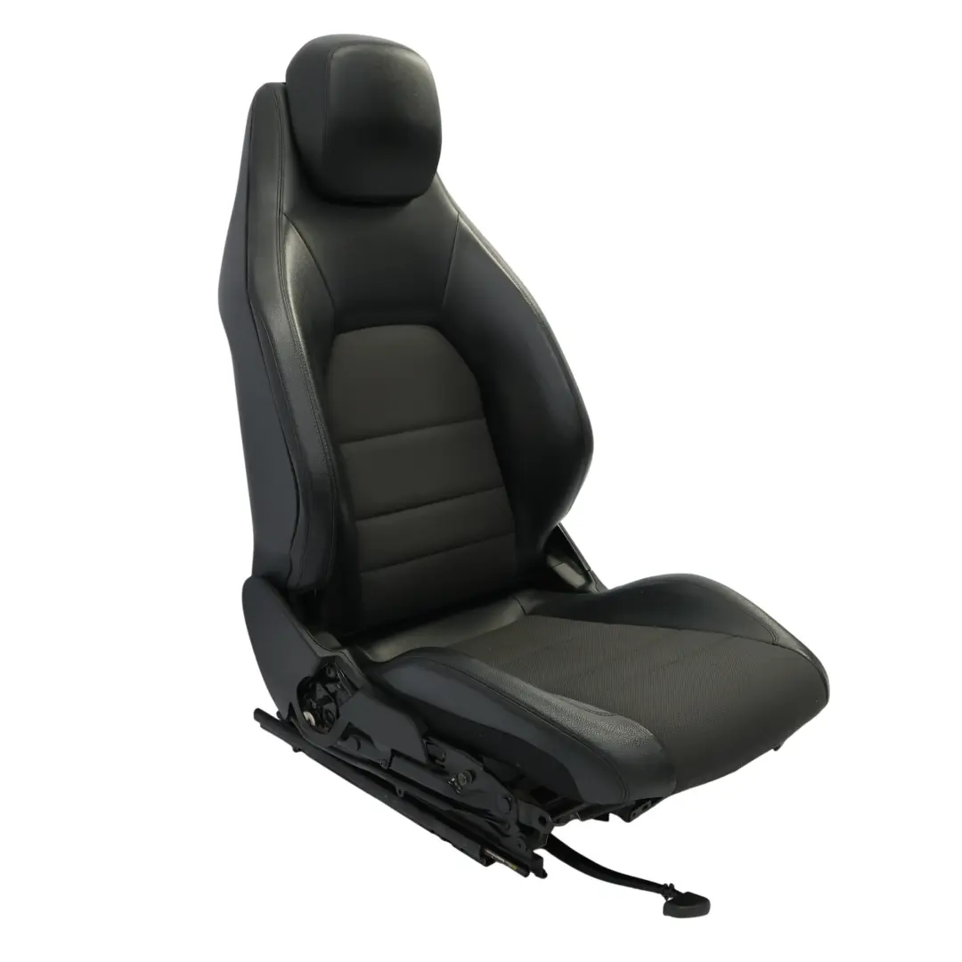  Asiento Delantero Izquierdo Mercedes C204 C207 A207 Eléctrico Medio Cuero Negro - SKU A2079100847-2 - Número de pieza A2079100847
