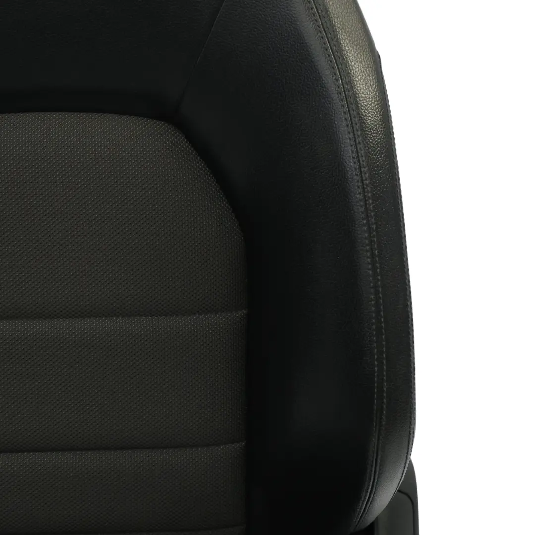 Seat Front Left N/S Mercedes C204 C207 A207 Interior Electric Half Leather Black - SKU A2079100847-2 - Part number A2079100847