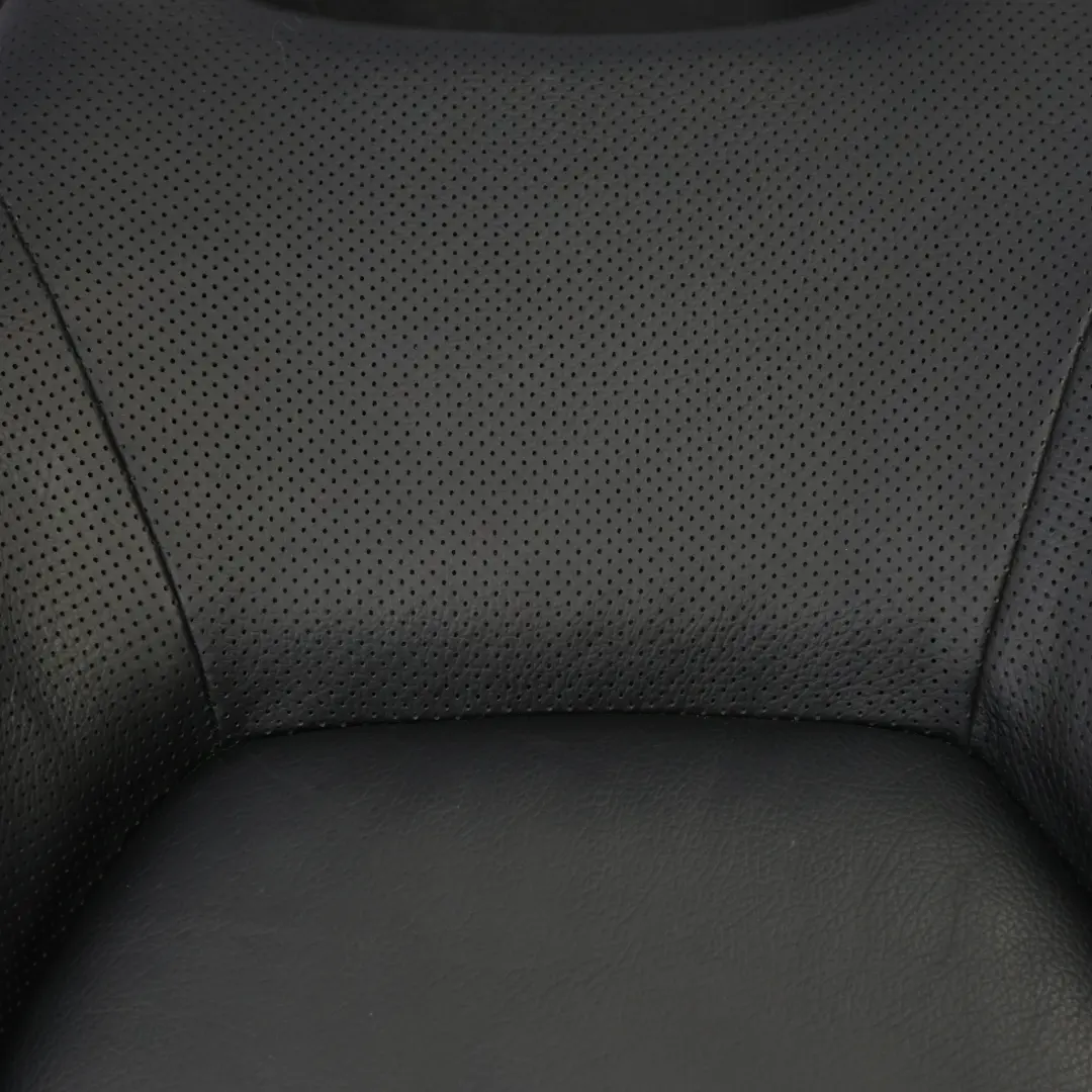  Front Seat Backrest Mercedes C204 C207 A207 Left N/S Heated Leather Black - SKU A2079101005 - Part number A2079101005