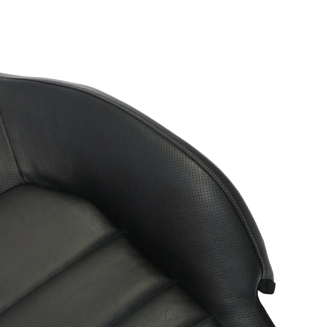  Front Seat Backrest Mercedes C204 C207 A207 Left N/S Heated Leather Black - SKU A2079101005 - Part number A2079101005