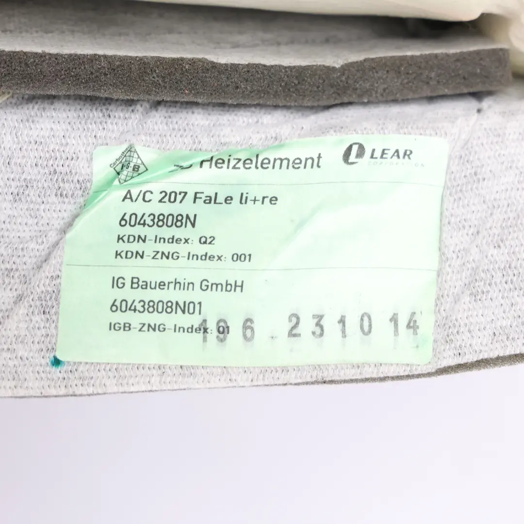 W207 A207 Coupe Oparcie Fotela Prawy Przód Skóra Czerwona Grzane do Mercedes o numerze A2079101747 Mercedes W207 A207 Coupe Oparcie Fotela Prawy Przód Skóra Czerwona Grzane - SKU A2079101747-22 - Numer Części A2079101747