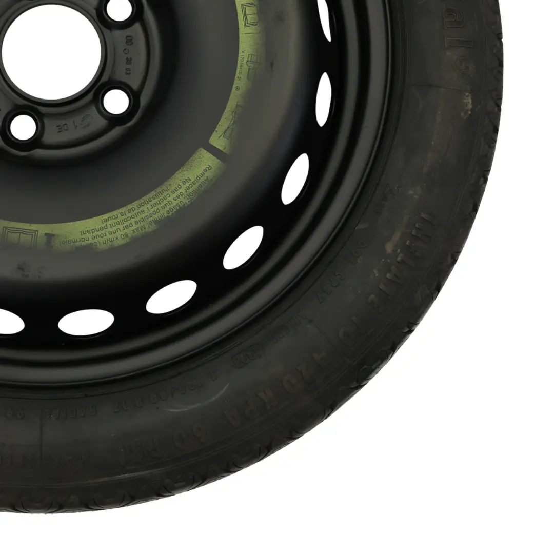  Spare Wheel Mercedes W203 C209 Steel Tyre R17 3.5J ET:17 125/80 - SKU A2094000302-3 - Part number A2094000302