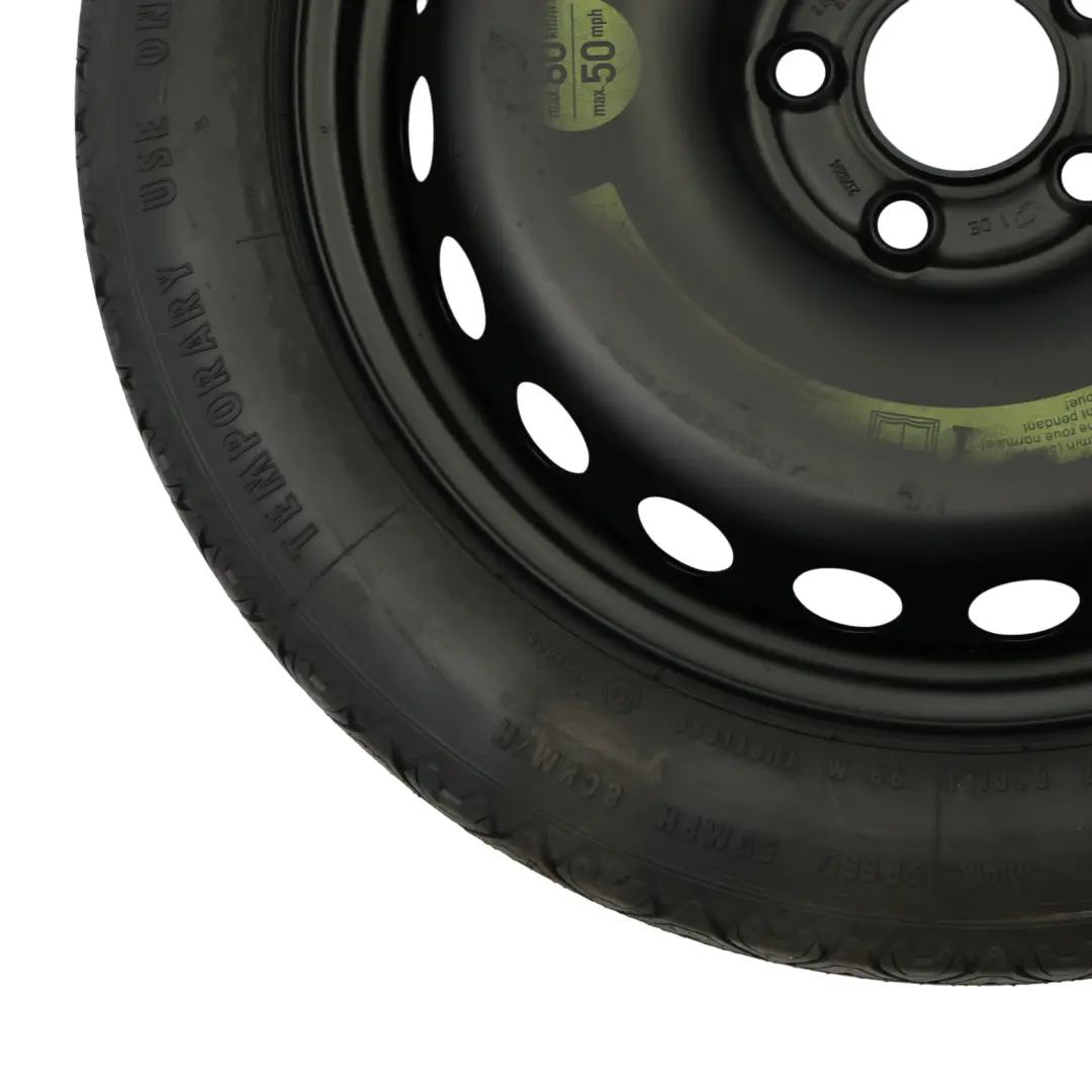 Roue De Secours Mercedes W203 C209 Pneu Acier R17 3.5J ET:17 125/80 pour à propos du numéro de pièce A2094000302 Roue De Secours Mercedes W203 C209 Pneu Acier R17 3.5J ET:17 125/80 - SKU A2094000302-3 - Numéro de pièce A2094000302