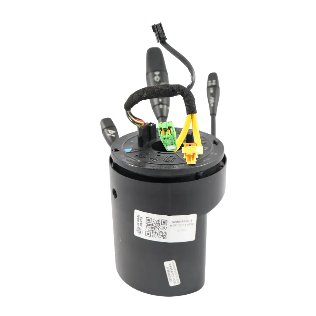 Lenkrad Blinker Wischer Schalter Einheit für Mercedes CLK W209 Cabrio mit Teilenummer A2094640618 Mercedes CLK W209 Cabrio Lenkrad Blinker Wischer Schalter Einheit - SKU A2094640618 - Teilenummer A2094640618