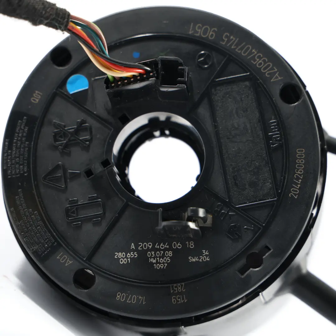 Unità Interruttore Tergicristallo Volante per Mercedes CLK W209 Cabrio con numero di parte A2094640618 Mercedes CLK W209 Cabrio Unità Interruttore Tergicristallo Volante - SKU A2094640618 - Numero di parte A2094640618