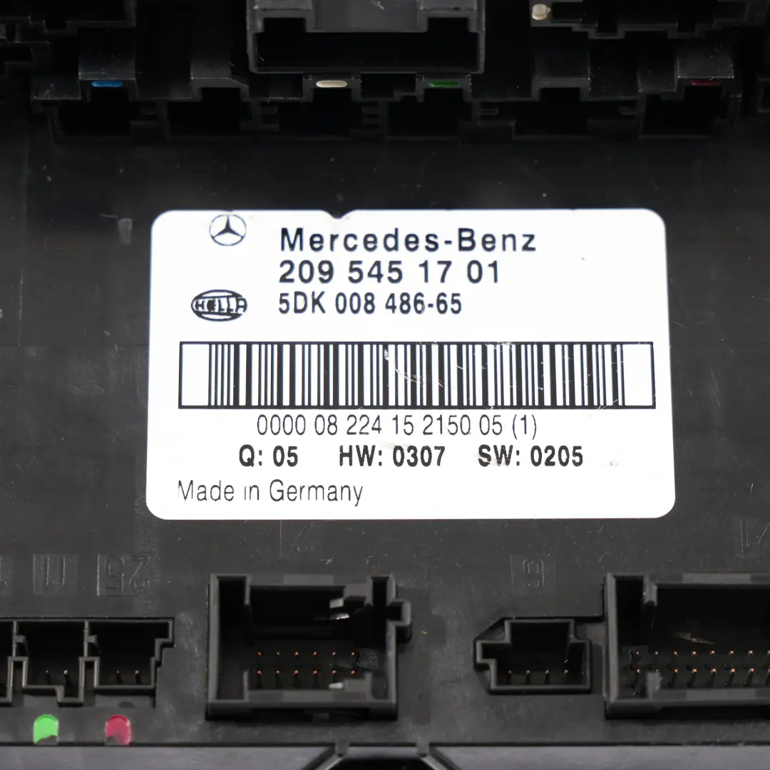 Fuse Box SAM Control Module Relay Box Mercedes A209 - SKU A2095451701-1 - Part number A2095451701