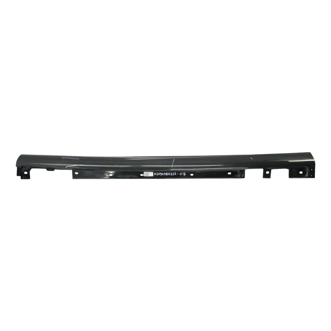 Side Skirt Mercedes A209 AMG Door Sill Cover Left N/S Obsidian Black - 197 to with Part number A2096980325 Side Skirt Mercedes A209 AMG Door Sill Cover Left N/S Obsidian Black - 197 - SKU A2096980325-OB - Part number A2096980325