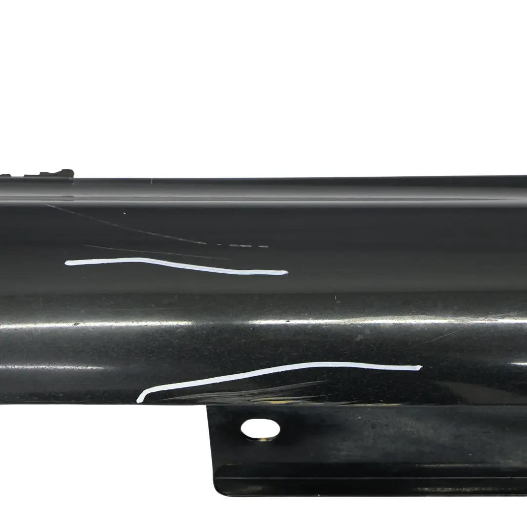  Side Skirt Mercedes A209 AMG Door Sill Cover Left N/S Obsidian Black - 197 - SKU A2096980325-OB - Part number A2096980325