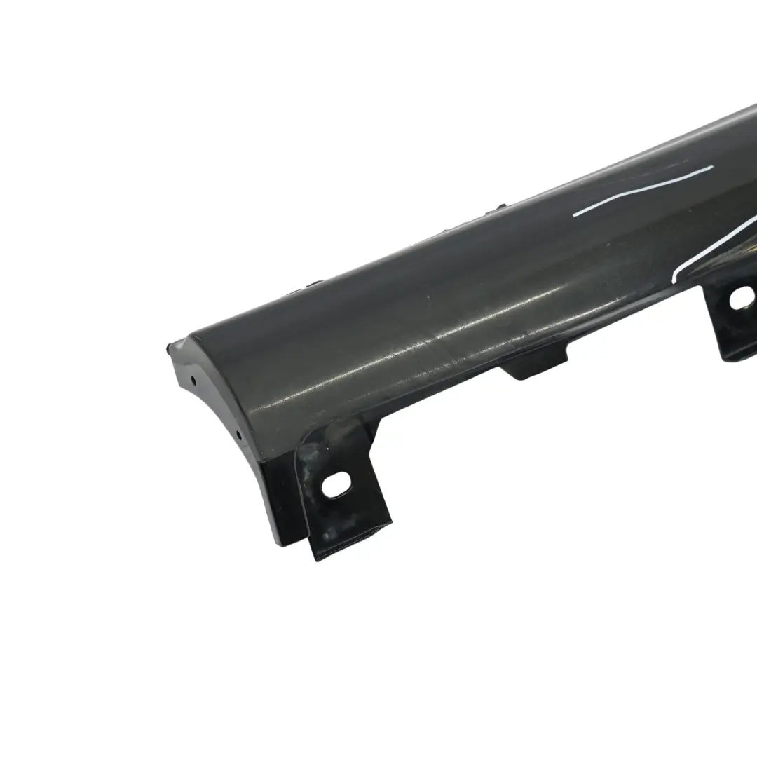  Side Skirt Mercedes A209 AMG Door Sill Cover Left N/S Obsidian Black - 197 - SKU A2096980325-OB - Part number A2096980325