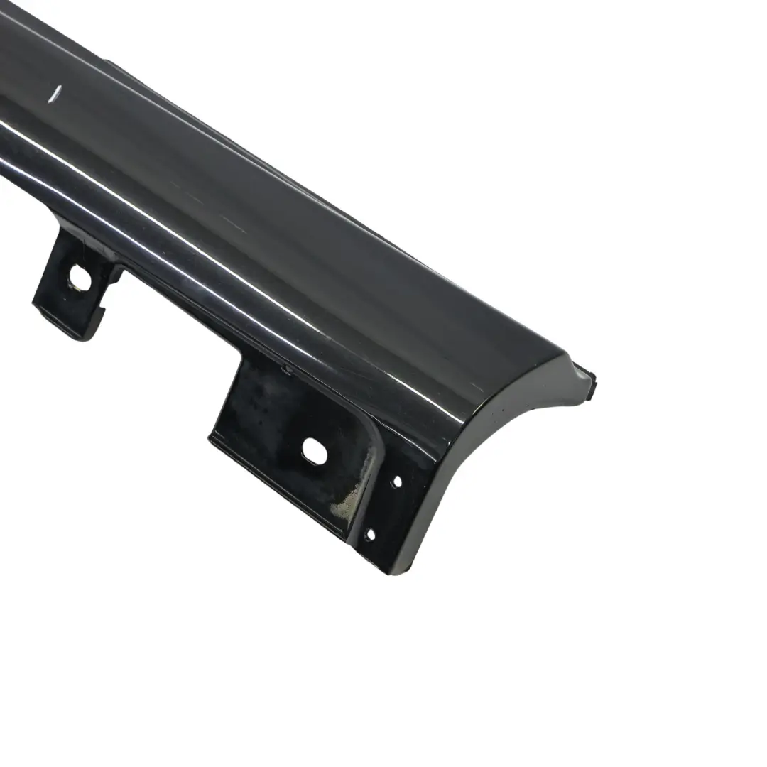  Side Skirt Mercedes A209 AMG Door Sill Cover Left N/S Obsidian Black - 197 - SKU A2096980325-OB - Part number A2096980325