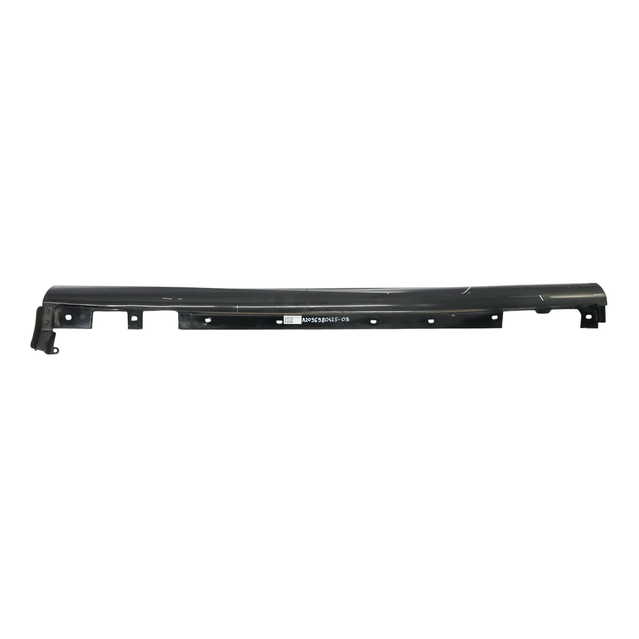 Side Skirt Mercedes A209 AMG Door Sill Cover Right O/S Obsidian Black - 197