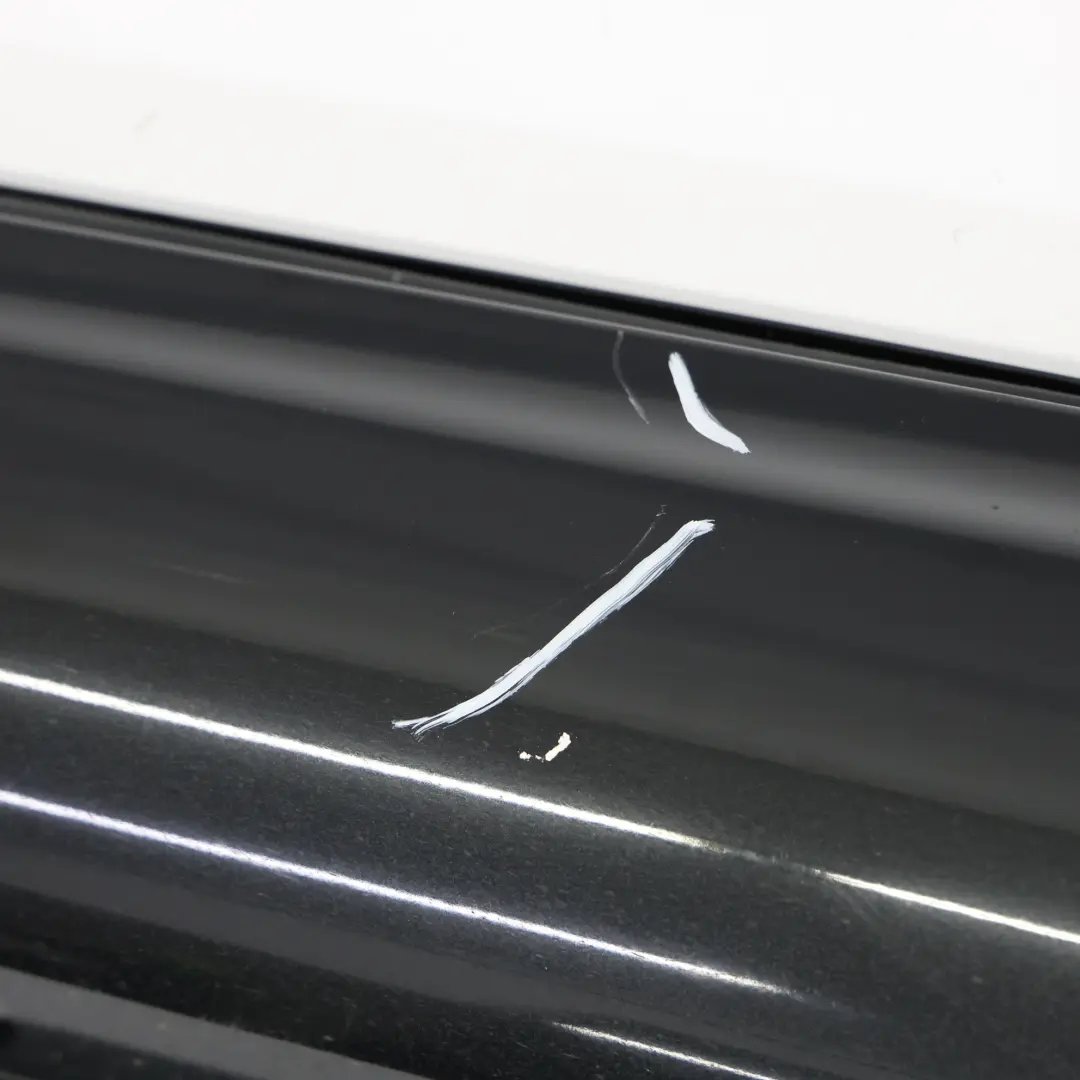  Side Skirt Mercedes A209 AMG Door Sill Cover Right O/S Obsidian Black - 197 - SKU A2096980425-OB - Part number A2096980425