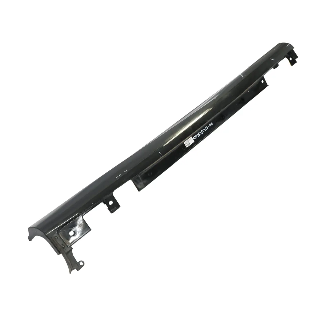  Side Skirt Mercedes A209 AMG Door Sill Cover Right O/S Obsidian Black - 197 - SKU A2096980425-OB - Part number A2096980425