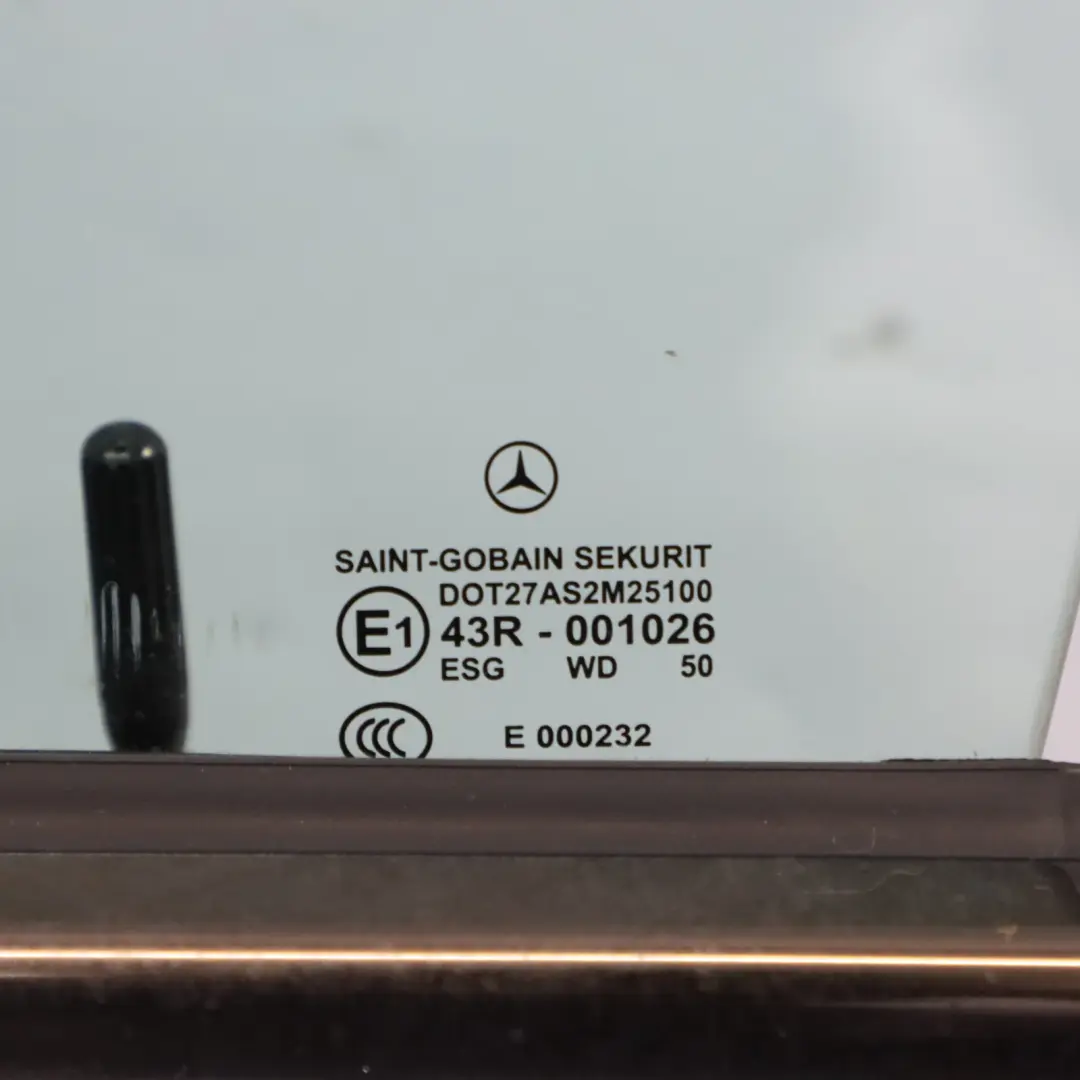  Drzwi Przednie Lewe Mercedes CLK W209 Obsidian Black Czarny Metalik - 197 - SKU A2097200105-OB - Numer Części A2097200105