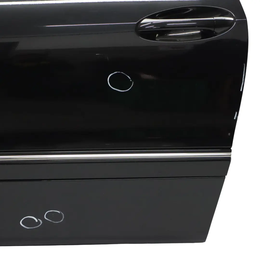  Puerta Delantera Izquierda Mercedes CLK W209 Obsidian Black Metallic Negro - 197 - SKU A2097200105-OB - Número de pieza A2097200105