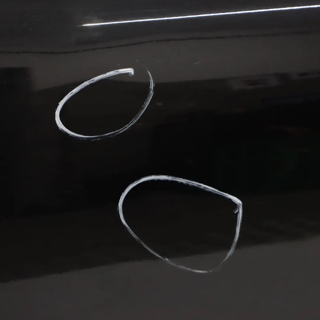  Door Front Left N/S Mercedes CLK W209 Obsidian Black Metallic - 197 - SKU A2097200105-OB - Part number A2097200105