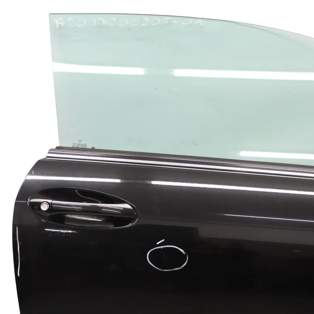 Porte Avant Mercedes W209 Porte Droite Obsidian Black Noir Metallic - 197 - SKU A2097200205-OB - Numéro de pièce A2097200205