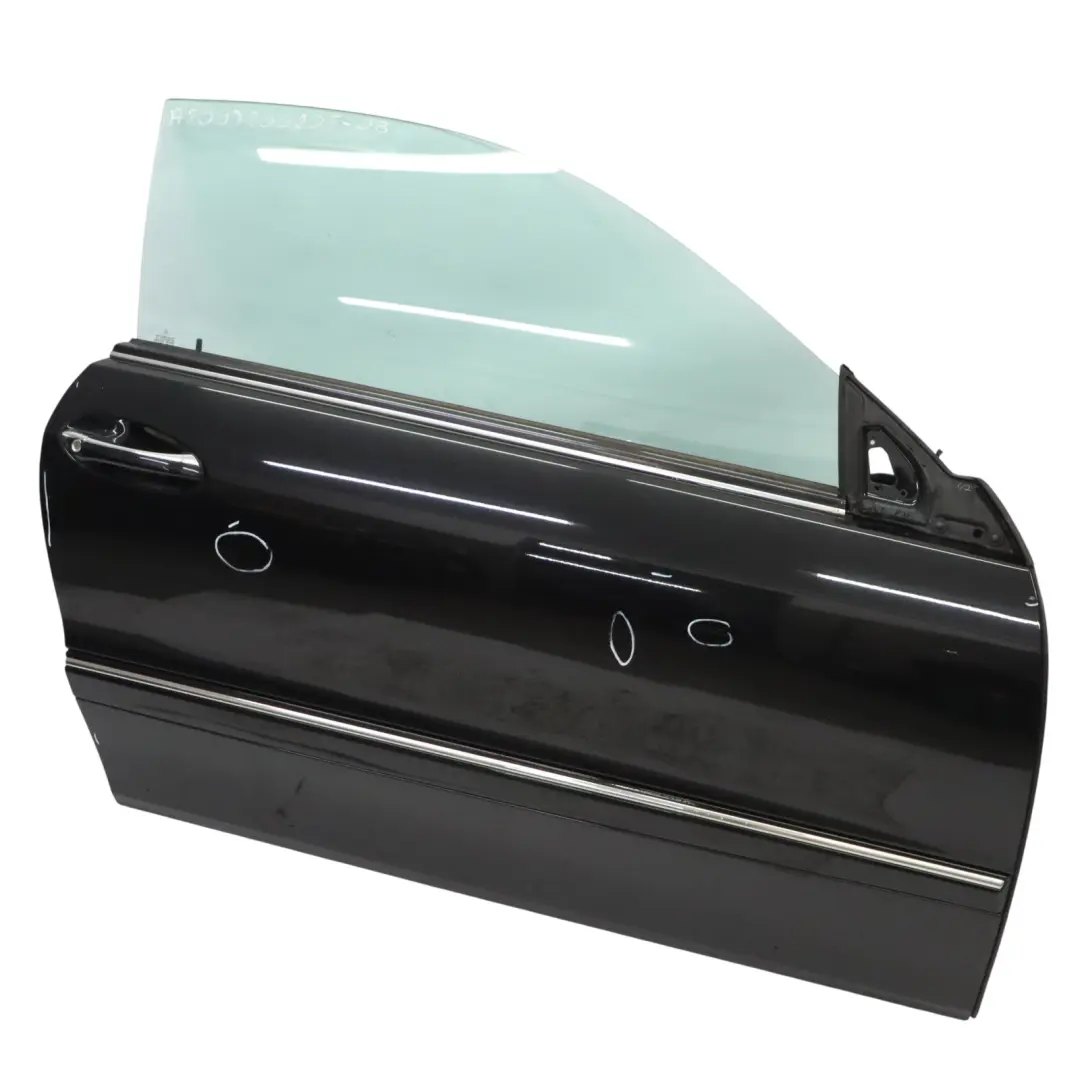 Porte Avant Mercedes W209 Porte Droite Obsidian Black Noir Metallic - 197 - SKU A2097200205-OB - Numéro de pièce A2097200205