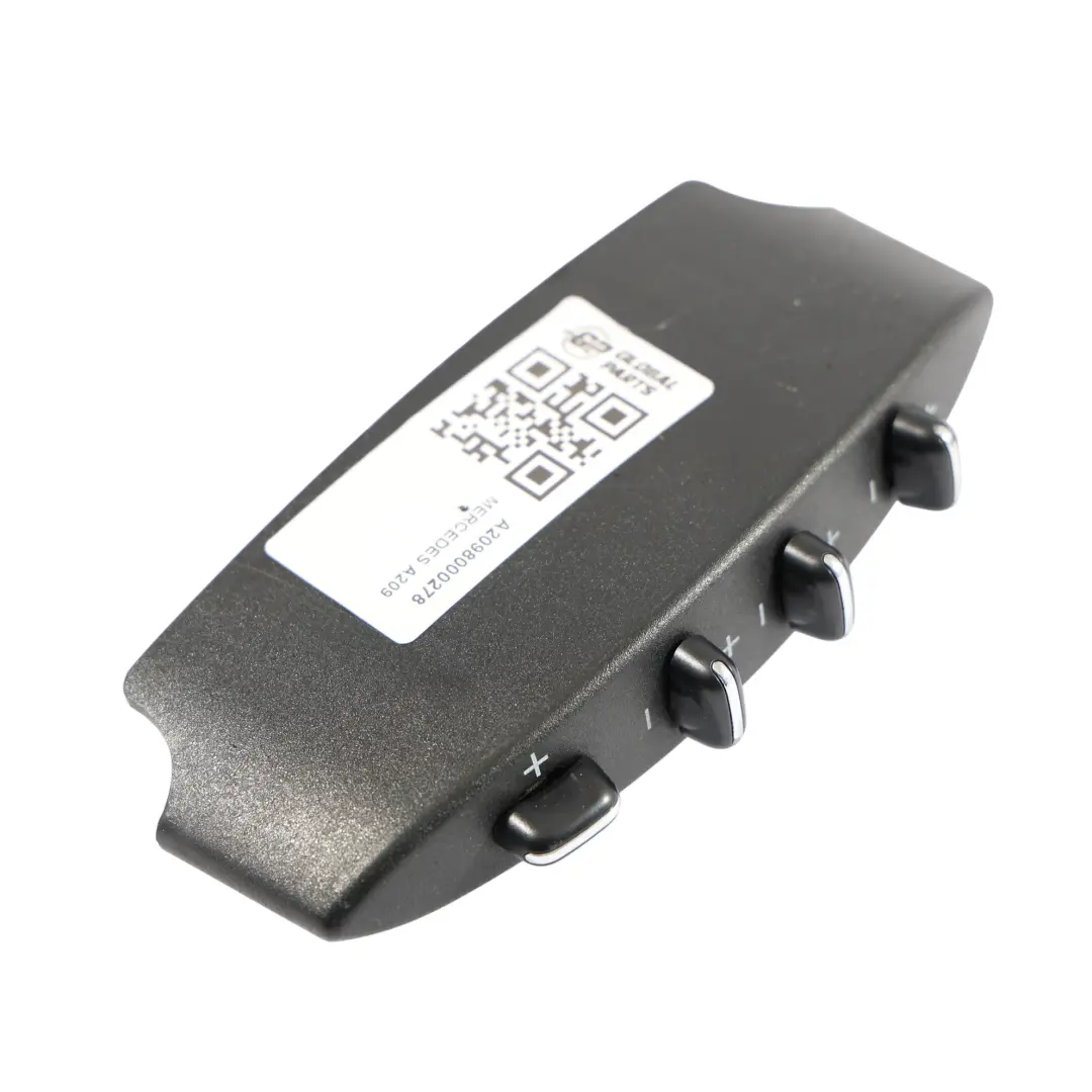 Pannello Di Regolazione Sedili Anteriore Destro per Mercedes A209 con numero di parte A2098000278 Mercedes A209 Pannello Di Regolazione Sedili Anteriore Destro - SKU A2098000278 - Numero di parte A2098000278