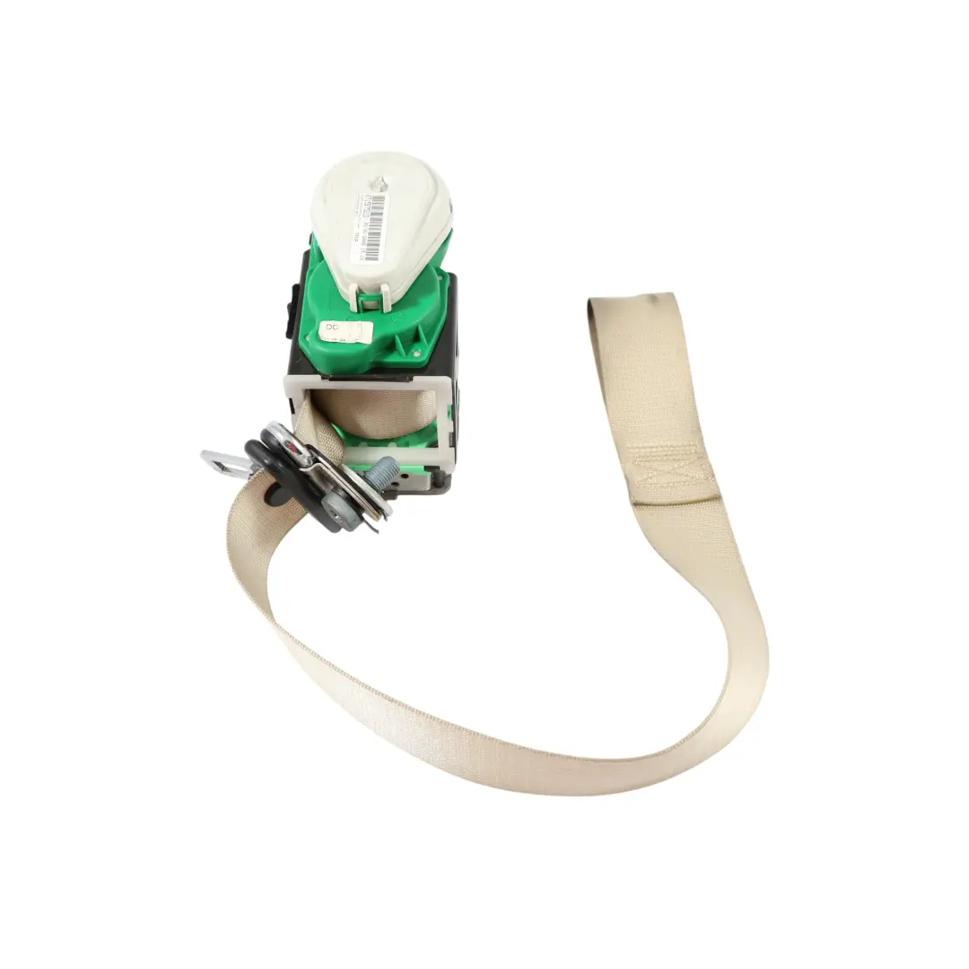 Mercedes C209 A209 W209 Front Seat Belt Left Right N/O/S Beige - SKU A2098602585-1 - Part number A2098602585