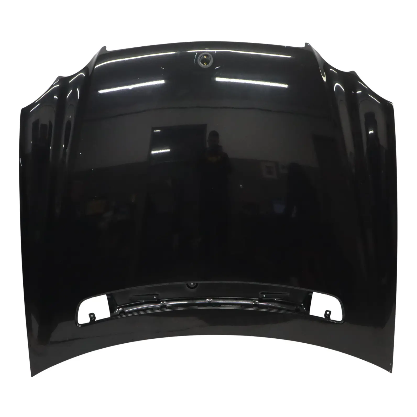 Mercedes CLK W209 Hood Bonnet Trim Panel Engine Cover Obsidian Black - 197