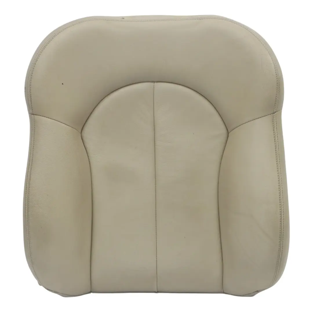 Backrest Cover Front Left N/S Heated Leather Nappa Pepple to Mercedes A209 Seat with Part number A2099106993 Mercedes A209 Seat Backrest Cover Front Left N/S Heated Leather Nappa Pepple - SKU A2099106993 - Part number A2099106993