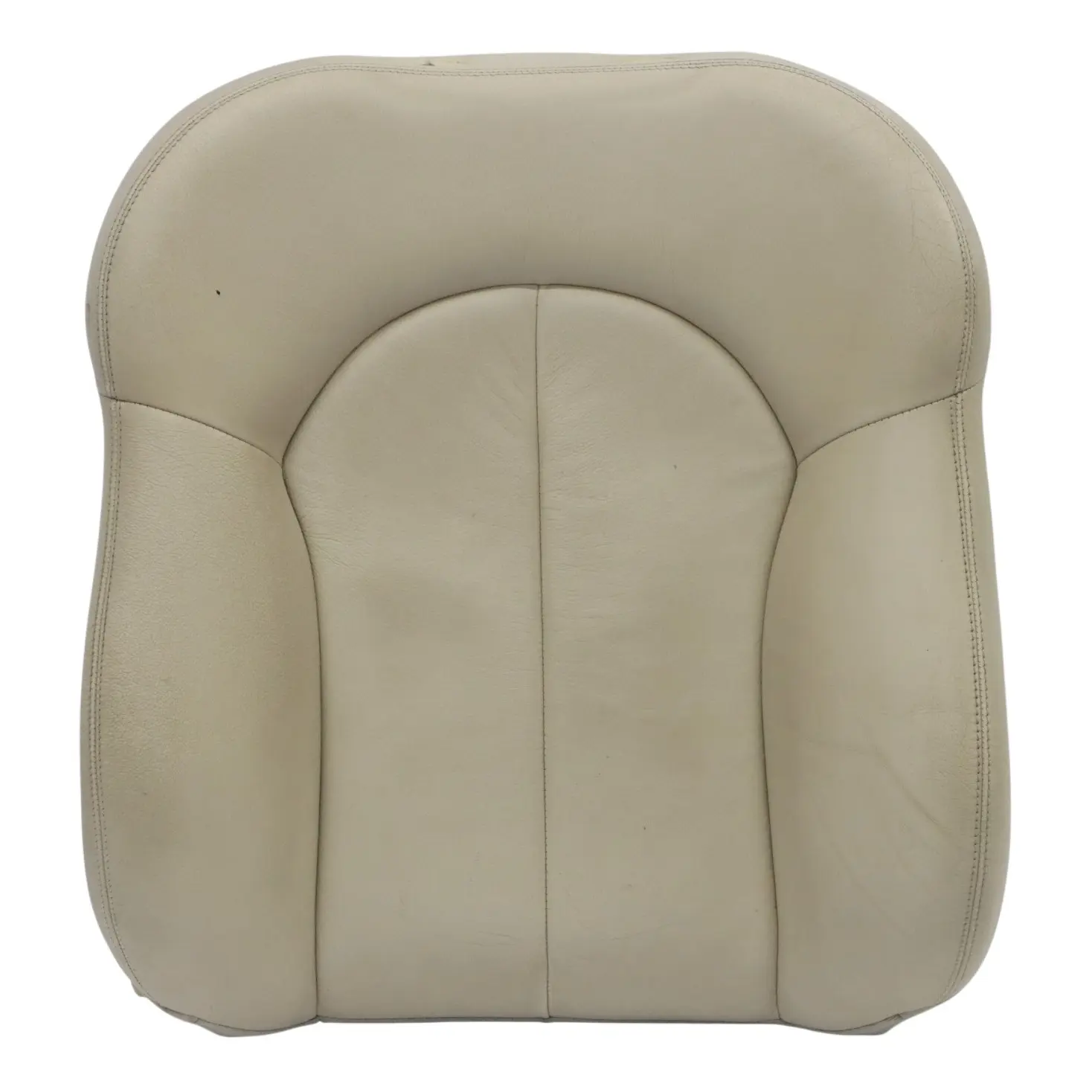Mercedes A209 Seat Backrest Cover Front Left N/S Heated Leather Nappa Pepple