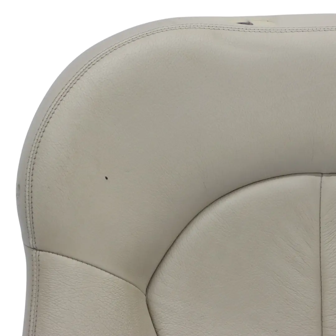 Mercedes A209 Seat Backrest Cover Front Left N/S Heated Leather Nappa Pepple - SKU A2099106993 - Part number A2099106993