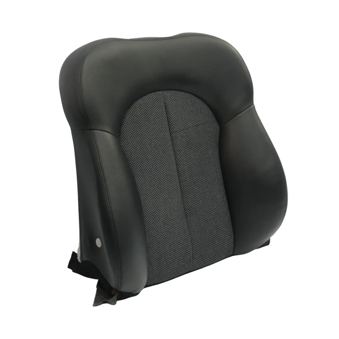 Mercedes CLK C209 Siège Avant Gauche Avec Dossier En Tissu Et Cuir Noir - SKU A2099109847-1 - Numéro de pièce A2099109847