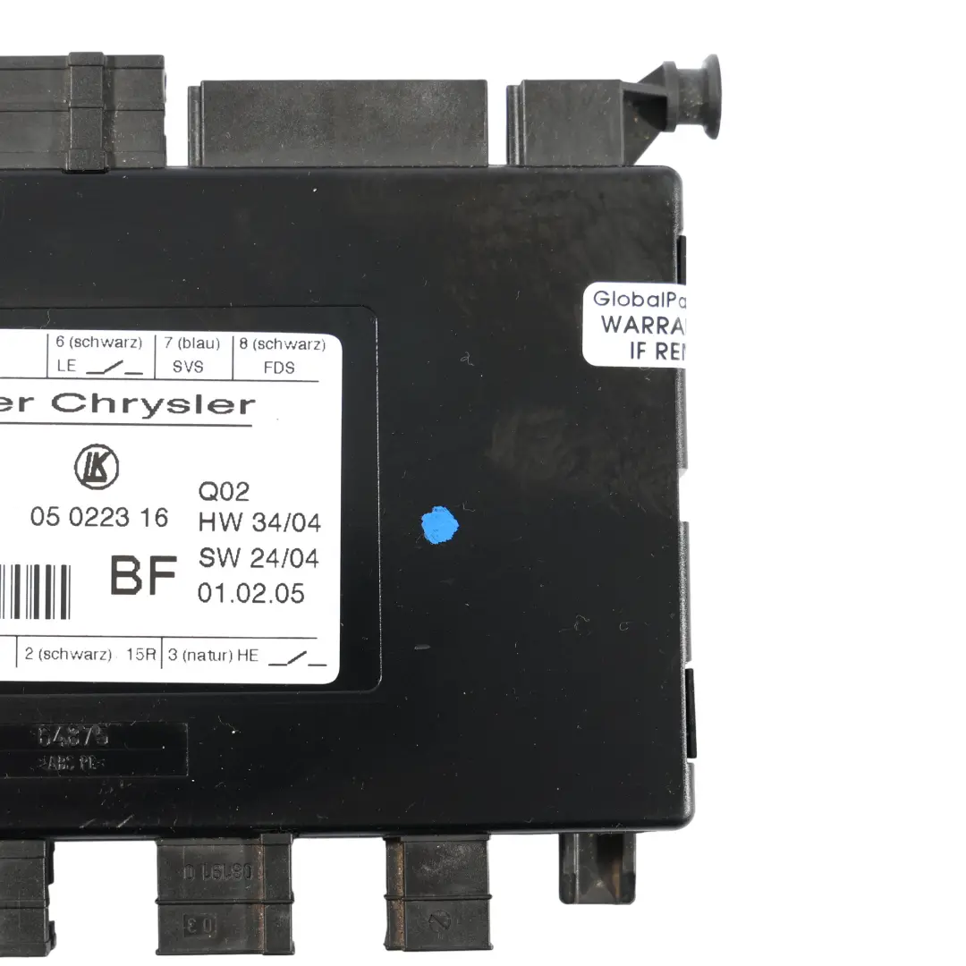 Mercedes W211 Modulo Controllo Memoria Sedile Anteriore Destro - SKU A2118700726 - Numero di parte A2118700726