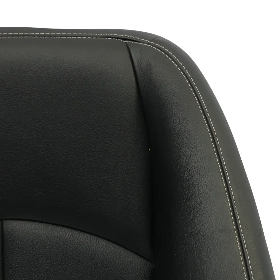 Mercedes W211 Seat Backrest Heated Front Left Right N/O/S Leather Nappa Black - SKU A2119102296 - Part number A2119102296