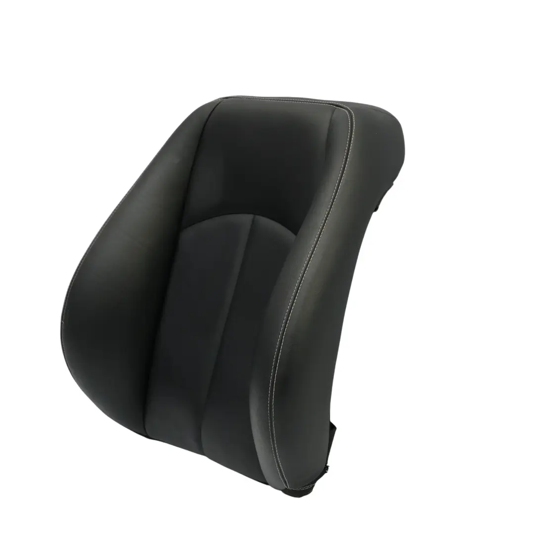Mercedes W211 Oparcie Fotela Przód Lewy Prawy Podgrzewane Skóra Czarna - SKU A2119102296 - Numer Części A2119102296