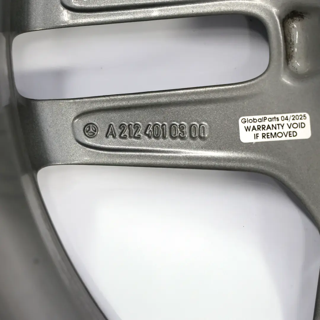 W207 W212 AMG Legierung Rad Felge 18" ET:48 8.5J für Mercedes mit Teilenummer A2124010300 Mercedes W207 W212 AMG Legierung Rad Felge 18" ET:48 8.5J - SKU A2124010300-1 - Teilenummer A2124010300
