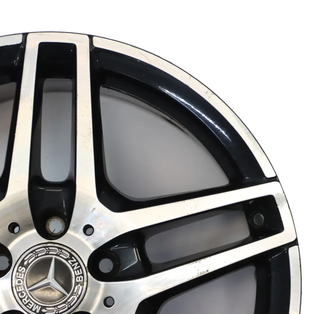 Mercedes W207 W212 AMG Jante Alliage Bicolore 18" ET:48 8.5J - SKU A2124010300-5 - Numéro de pièce A2124010300