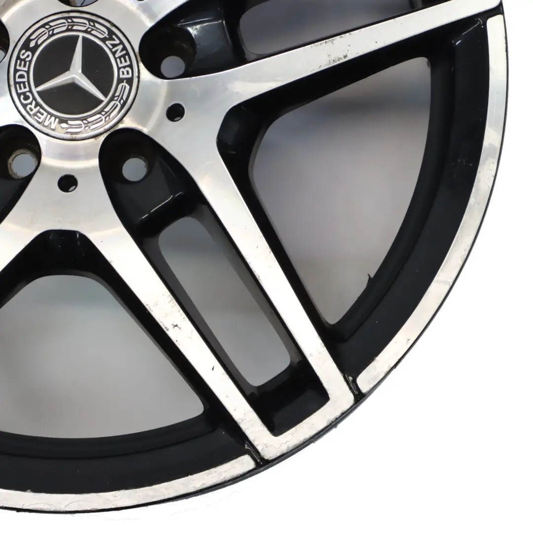 Mercedes W207 W212 AMG Jante Alliage Bicolore 18" ET:48 8.5J - SKU A2124010300-5 - Numéro de pièce A2124010300
