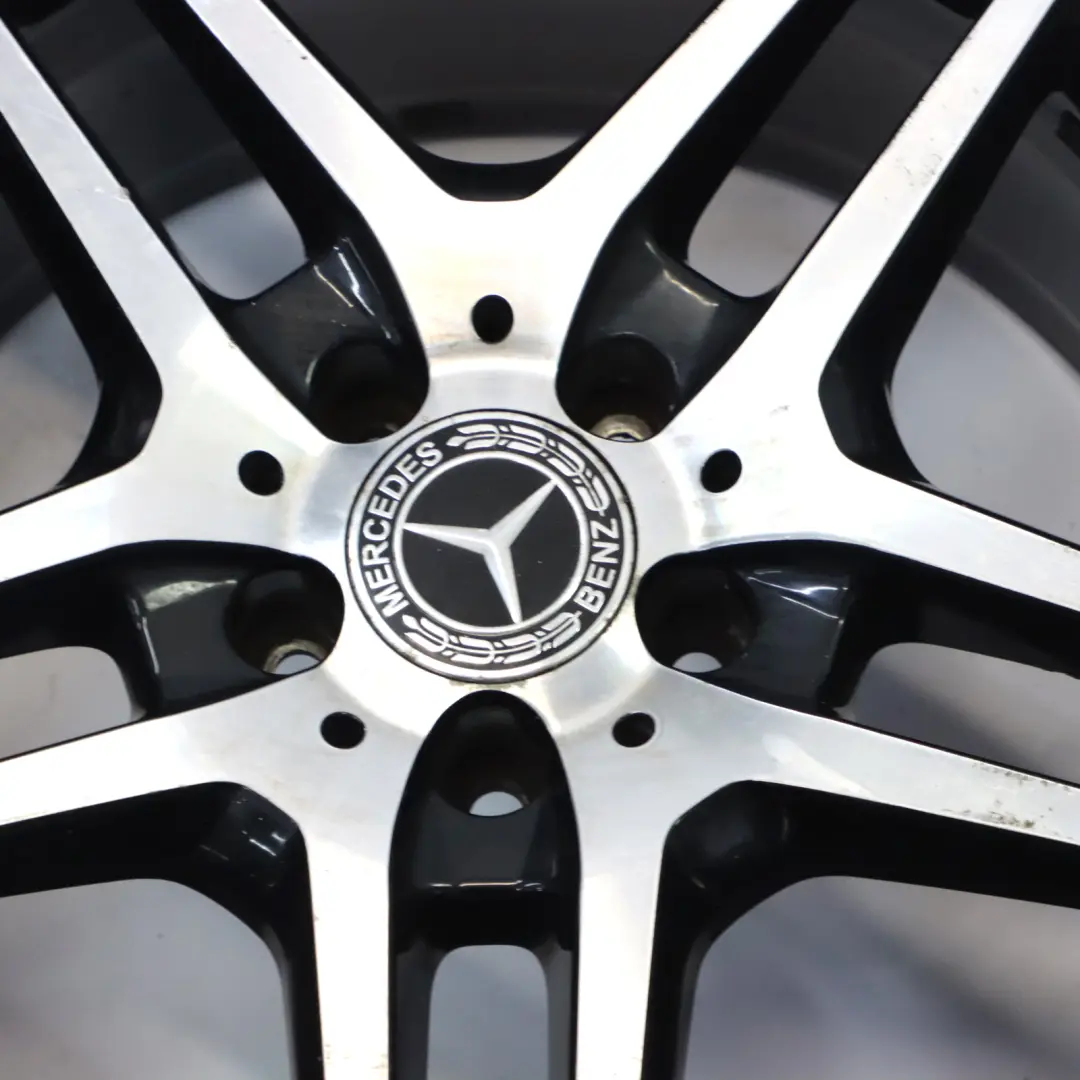 Mercedes W207 W212 AMG Jante Alliage Bicolore 18" ET:48 8.5J - SKU A2124010300-5 - Numéro de pièce A2124010300
