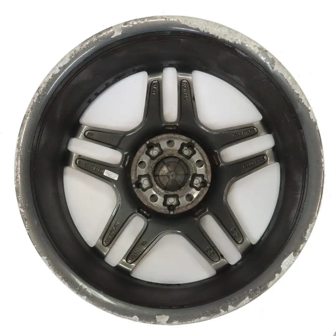 Mercedes W212 AMG Schwarz Hinterrad Alufelge 18" ET:54 9J - SKU A2124010400-3 - Teilenummer A2124010400