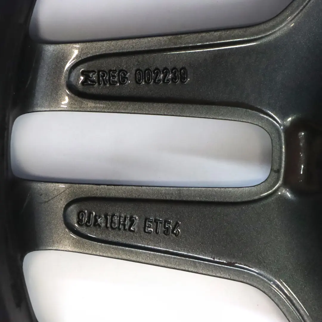 Mercedes W212 AMG Czarna Tylna Felga Aluminiowa 18" ET:54 9J - SKU A2124010400-3 - Numer Części A2124010400
