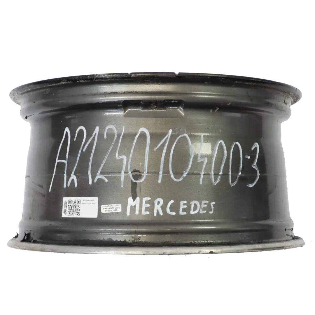 Mercedes W212 AMG Schwarz Hinterrad Alufelge 18" ET:54 9J - SKU A2124010400-3 - Teilenummer A2124010400