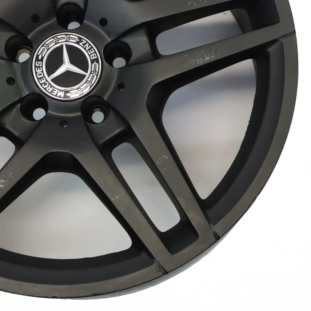 Alloy Rim 18" ET:54 9J to Mercedes W212 AMG Black Rear Wheel with Part number A2124010400 Mercedes W212 AMG Black Rear Wheel Alloy Rim 18" ET:54 9J - SKU A2124010400-3 - Part number A2124010400