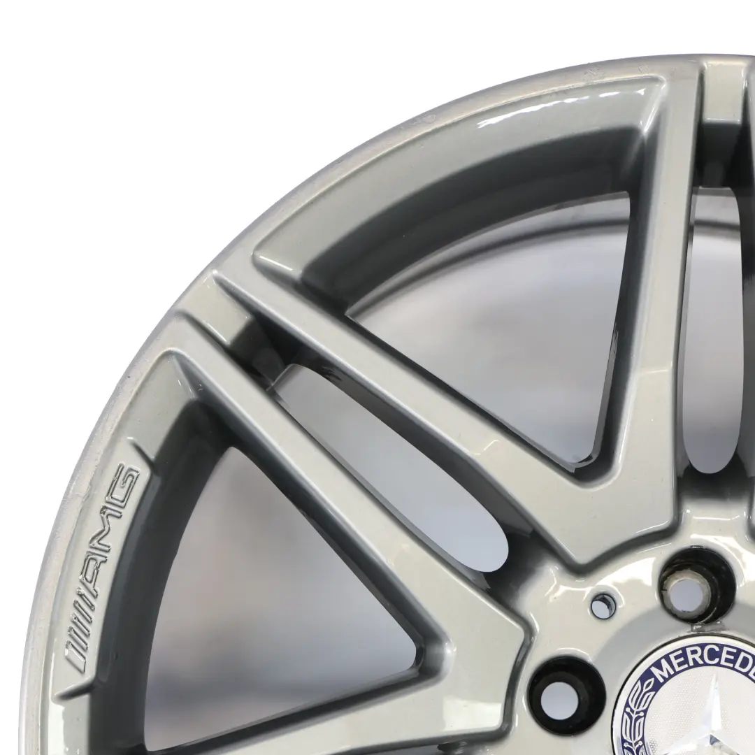 Mercedes C207 W207 Jante Alliage 19" AMG 7 Branches Doubles Pour - SKU A2124011900-6 - Numéro de pièce A2124011900